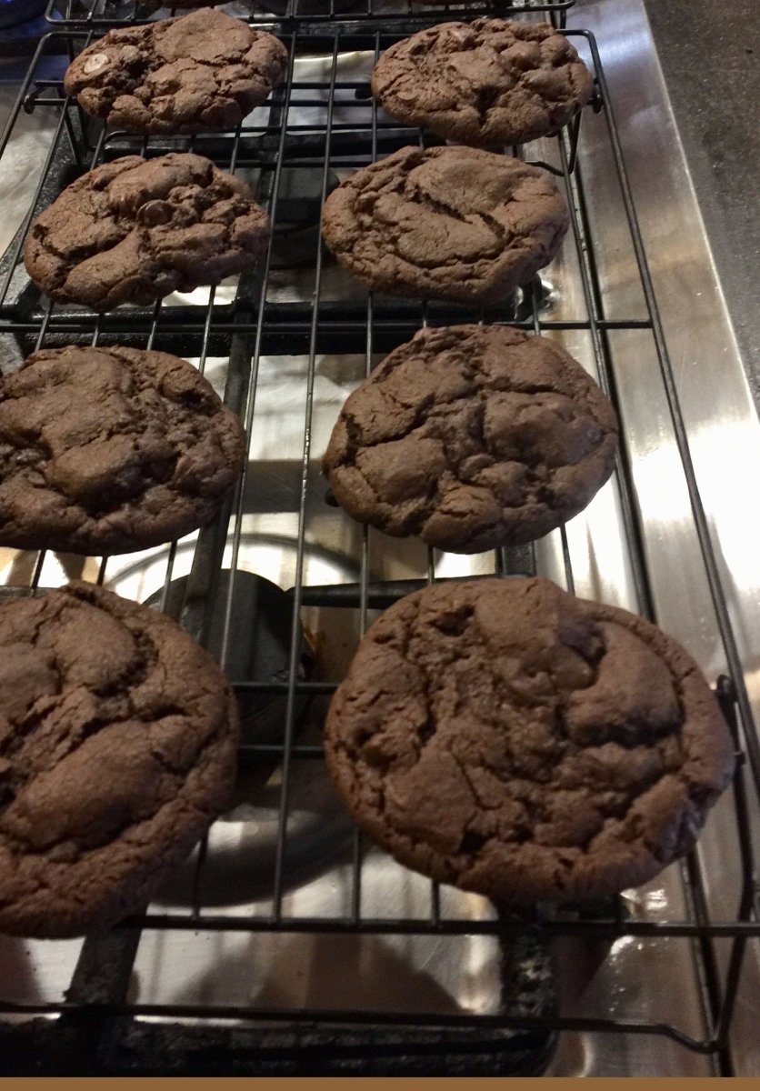 Double Chocolate Chip Cookies Per Doz. - Fortune In the Hood Cookies LLC