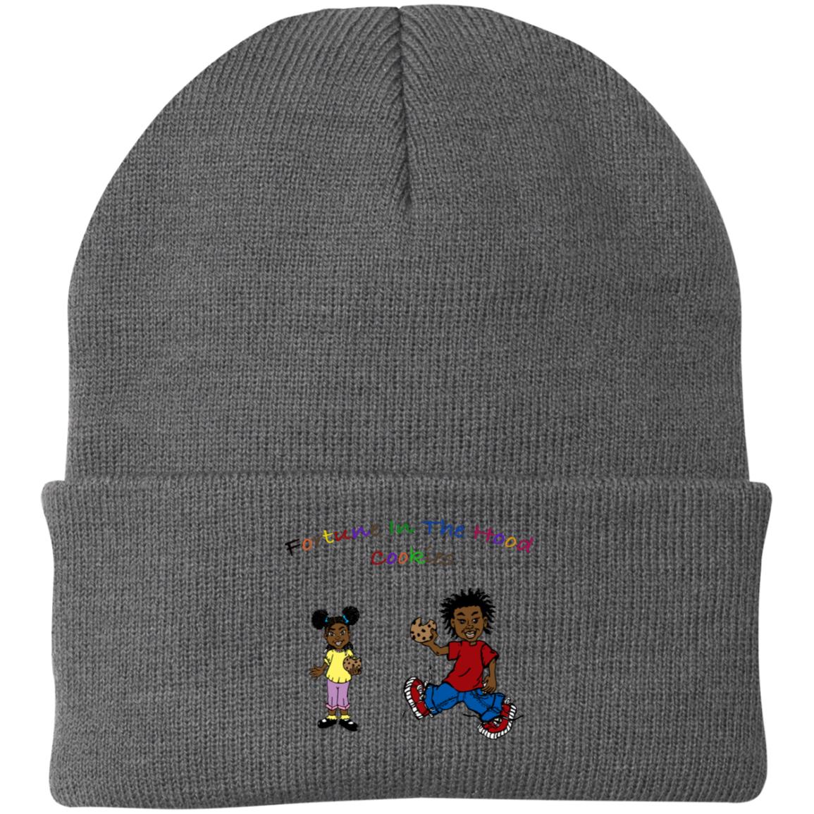 FITH Embroidered Knit Cap - Fortune In the Hood Cookies LLC